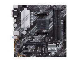 ASUS B550M-A/CSM:(AM4) 4DDR4 HDMI DVI-D VGA RJ45 mATX