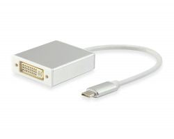 EQUIP Cable USB Tipo C/M-DVD-I Dual/H 15cm (EQ133453)