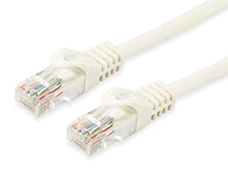 Latiguillo EQUIP Cat.6a U/UTP 15m Blanco (EQ603008)