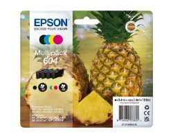 Tinta Epson 604 Pack Negro/Tricolor (C13T10G64010)