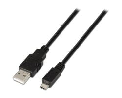 CABLE USB AM/MICRO B/M 3M AISENS BLACK