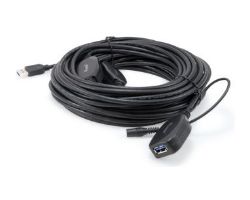 Cable EQUIP USB-A/M a USB-A/H 15m Negro (EQ133348)