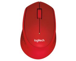 Ratón LOGITECH M330 Silent RF 1000dpi Rojo (910-004911)