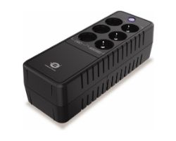 S.A.I. CONCEPTRONIC 850VA 490W 6xSchuko Negra (ZEUS09E)