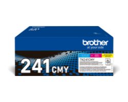 Toner BROTHER Pack Tricolor 1400 páginas (TN241CMY)