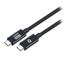 Cable CONCEPTRONIC USB-C M/M 240W 2m Negro (ETTA04B20)