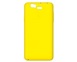 Funda BQ Aquaris 5.7" Back Cover Amarilla (11BQFUN191)