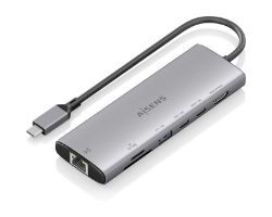 Docking Aisens Usb-C a HDMI/Usb-A/RJ45(ASUC-7P032-GR)