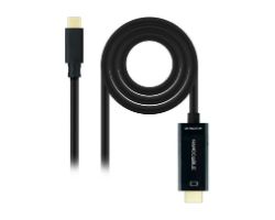Nanocable USB-C/M a HDMI/M 5m Negro (10.15.5105)