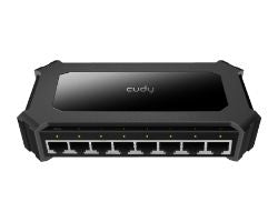 Switch CUDY 8xRJ45 GbE Negro (GS108D)