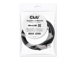 Cable Club 3D DP 1.4 HBR3 2m M/M Negro (CAC-2068)