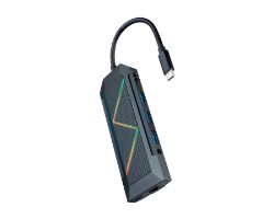 Hub Nanocable USB-C a USB-A/C HDMI RJ45 SD (10.16.0901)