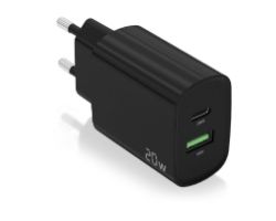 Cargador Pared AISENS 1xUSB-C 1xUSB-A 20W (A110-0755)