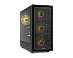 Caja Nox Hummer Aero ARGB ATX Negra (NXHUMMERAEROBK)