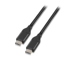 Cable AISENS USB-C/M a USB-C/M 1m Negro (A107-0061)