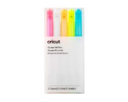 Pack 5Bolis Gel CRICUT Ros/Naran/Blan/Am(CRC-2009849)