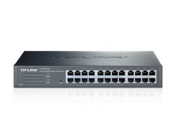 Switch TP-Link 24xRJ45 Rack 1U Negro (TL-SG1024DE)