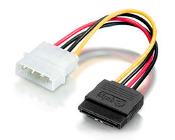 Cable Alimentación EQUIP Molex (4-pin) a SATA(EQ112050)