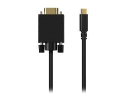 Cable AISENS USB-C/M a VGA/H 0.8m Negro (A109-0692)