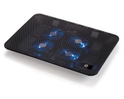 Base Refrigeración CONCEPTRONIC 17" USB (CNBCOOLPAD4F)