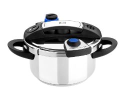 Olla Rápida Bra Tekna Ø22cm 4L Acero/Plata (A185601)