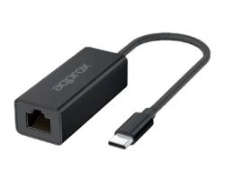 Adaptador Red Approx USB-C 2.5Gbit Negro (APPC57)