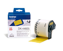 Cinta de Papel BROTHER 62mm 30.48m Amarilla (DK44605)