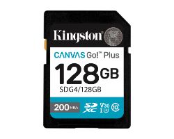 Kingston SDXC Canvas Go Plus 128Gb Gen4 (SDG4/128GB)