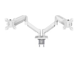 Soporte Mars Gaming 13"-27" 2 Brazos Blanco (MARMPRO2W)