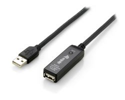 Cable EQUIP USB-A/M a USB-A/H 10m Negro (EQ133310)