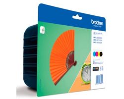 Tinta BROTHER XL Pack Negro/Tricolor (LC129XLVALBP)