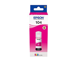 TINTA EPSON BOTE 104 MAGENTA ECOTANK BOTTLE C13T00P340