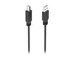 Cable AISENS USB-A/M a USB-B/M 10m Negro (A101-0881)