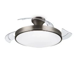 Ventilador Techo Philips Atlas LED Níquel (929004081901