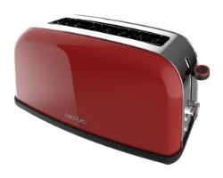 Tostador Vertical CECOTEC Toastin Time 850 Rojo (04840)