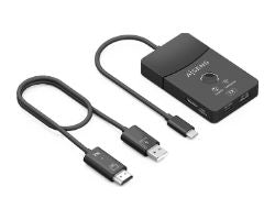Docking AISENS USB-C a HDMI 60Hz (ASWL-H2KDC30M05-BK)