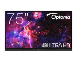Pantalla Optoma Interactiva 75" UHD 3753RK H1F0H07BW101
