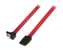 Cable AISENS SATA3 (7-pin) 0.5m Negro/Rojo (A130-0156)
