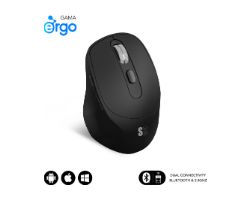 Ratón SUBBLIM Comfort Ergonómico Negro (SUBMO-EDCON01)