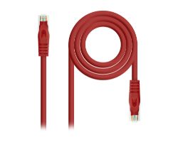 Latiguillo Nanocable Cat6a 30cm Rojo (10.20.1800-L30-R)