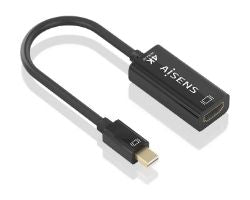 Cable AISENS Mini DP/M a HDMI/H 15cm Negro (A125-0904)