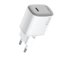 Cargador Pared CELLY 45W USB-C Blanco (UPTC1USBC45WWH)