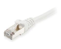 Cable EQUIP RJ45 Cat.6a S/FTP 0.5m Blanco (EQ606002)