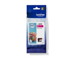 Tinta BROTHER Magenta 750 páginas (LC424M)