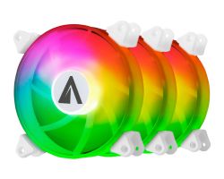 Ventilador Abysm Arclight ARGB Kit 3 Blanco (AB831105)
