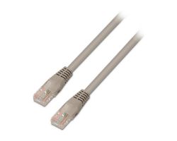 Latiguillo AISENS RJ45 Cat.5e UTP 25cm Gris (A133-0174)