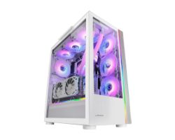 Caja Mars Gaming XXL ATX mATX EATX Blanca (MCULTW)