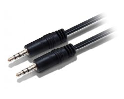 Cable EQUIP 3.5mm/M a 3.5mm/M 2.5m Negro(EQ14708107101)