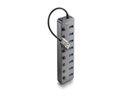Hub NGS USB-A 2.0 a 8xUSB-A 3.0 Gris (IHUB8)