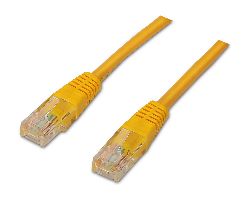 Latiguillo AISENS RJ45 Cat6 UTP 2m Amarillo (A135-0255)
